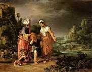 Abraham, Isma�l et Hagar