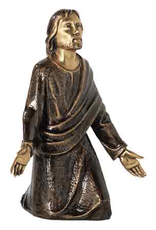 J�sus en pri�re, se nourrissant de la Volont� du P�re